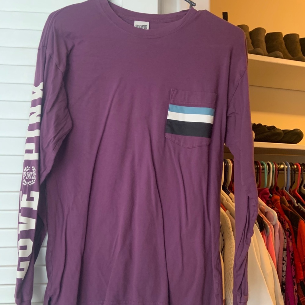 Victoria’s Secret PINK Purple Long Sleeve